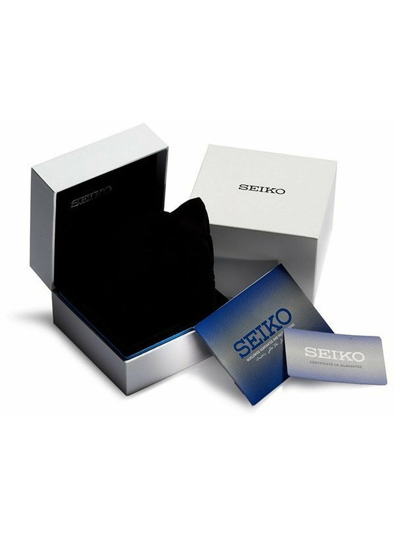 Seiko Men's Classic Round Shape Stainless Steel Analog Wrist Watch - 2-Tone - SNKE04J - Image 4