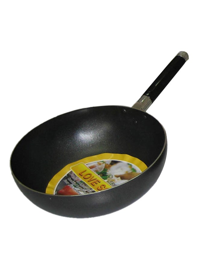Love Song-Ningbo-Xihai Pan Fry Wok With Handle Black 24cm