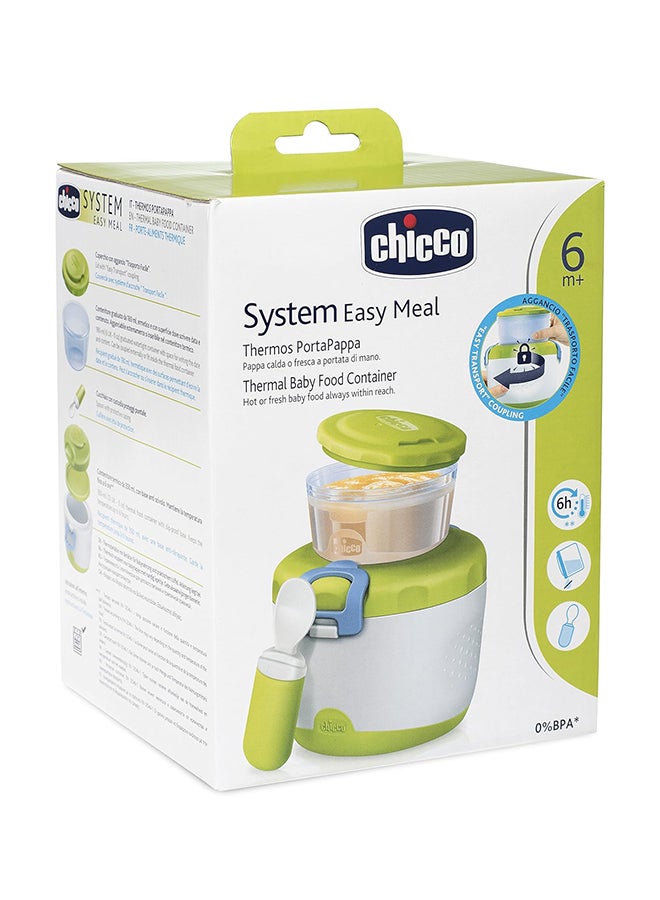 Chicco - System Easy Meal Thermal Baby Food Container 6M+ - Image 1