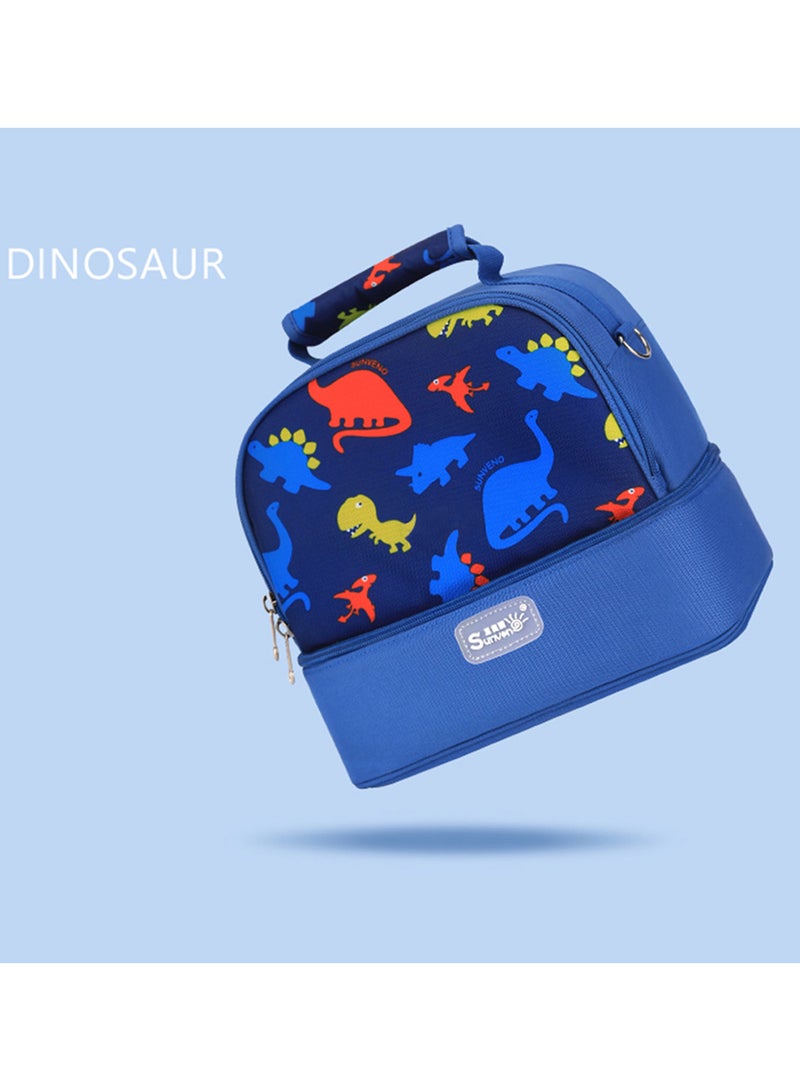 Sunveno - Insulated Bottle And Lunch Bag - Dinosaur - Image 1