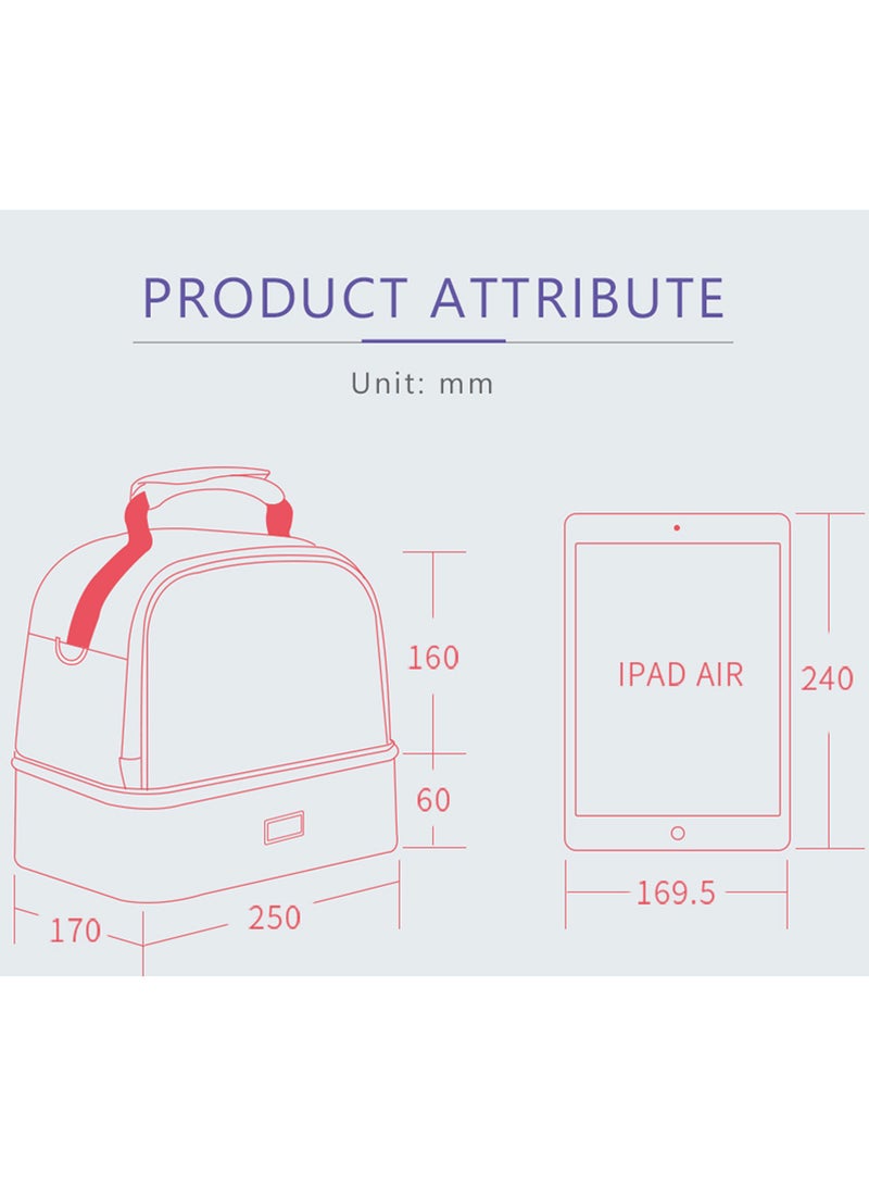 Insulated Bottle And Lunch Bag - Dinosaur - pnsku/N14058218A/45/_/1706170128/be19f8fa-bf5e-4779-9f16-72b65b01e2e2