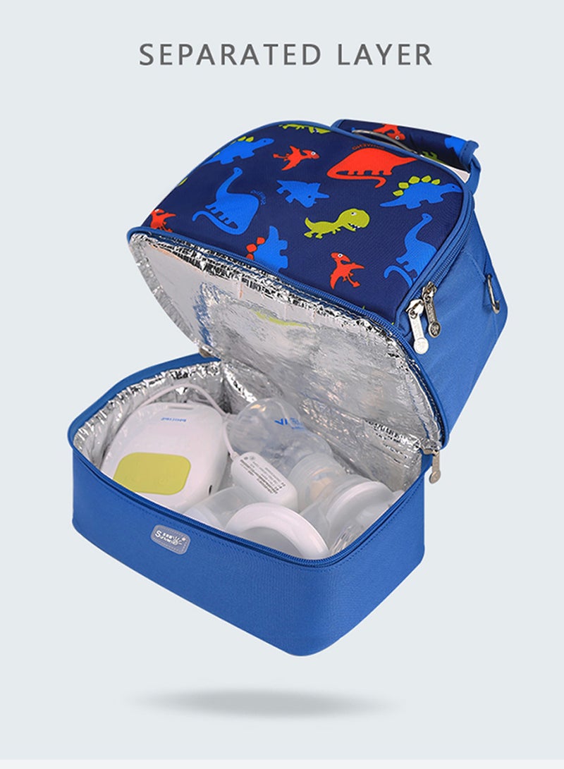 Sunveno - Insulated Bottle And Lunch Bag - Dinosaur - Image 1