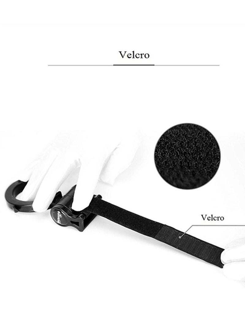 Sunveno - 2-Piece Multi-Functional High-Strength Convenient Rotating Stroller Hook Set - Black - Image 1