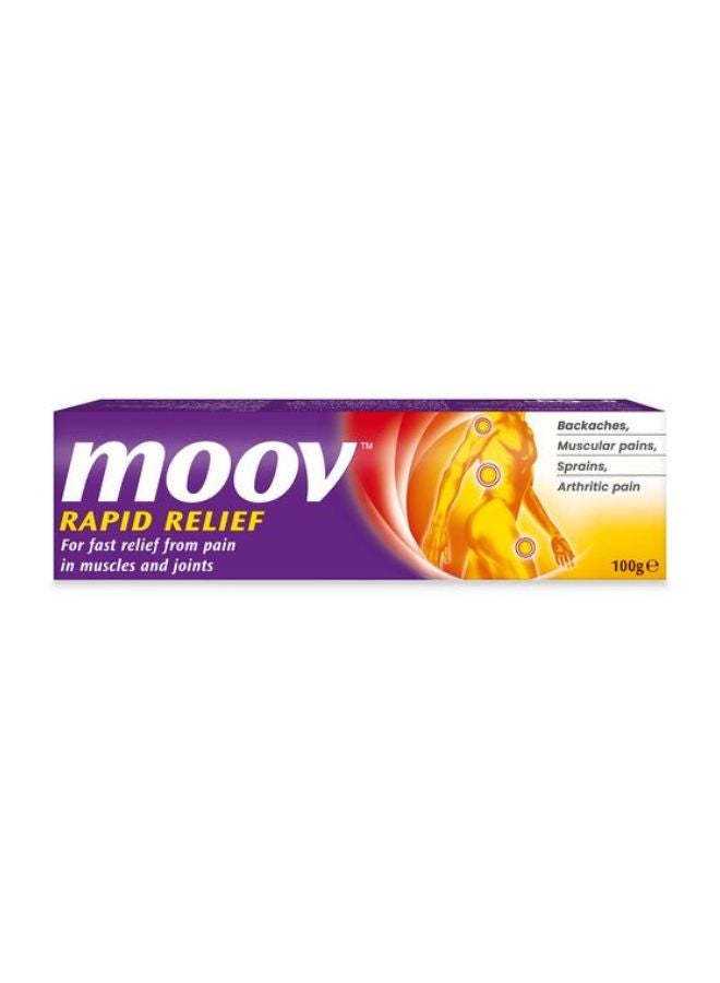 Moov Rapid Relief Ointment Fast Relief Cream For Pain In Muscles And Joints 