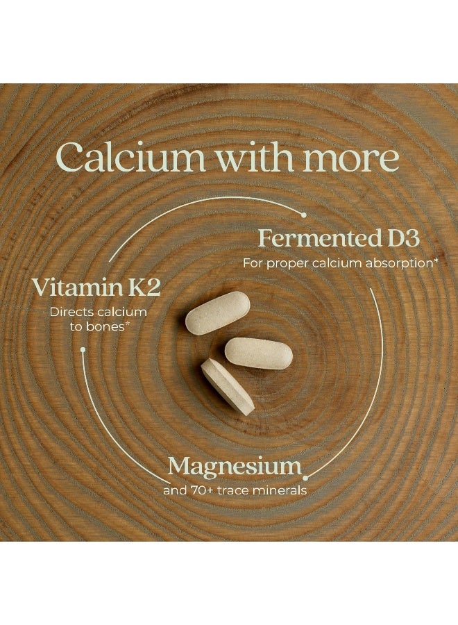 New Chapter Plant Calcium, Bone Strength, Take Care, 60 Vegetarian Slim Tablets - Image 4