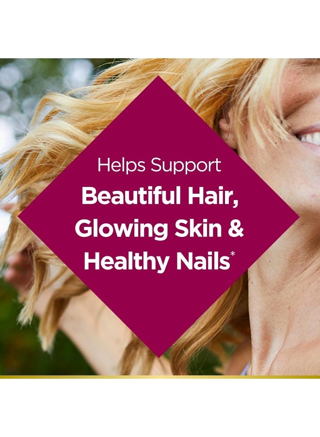 NATURE'S BOUNTY Hair, Skin & Nails, 60 Coated Caplets Packaging May Vary - Image 5