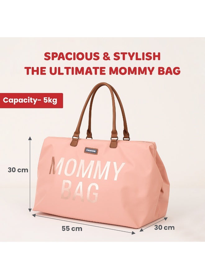 CHILDHOME Mommy Bag, Functional Large Baby Diaper Bag, Travel Hospital Bag For Baby Care - Image 3