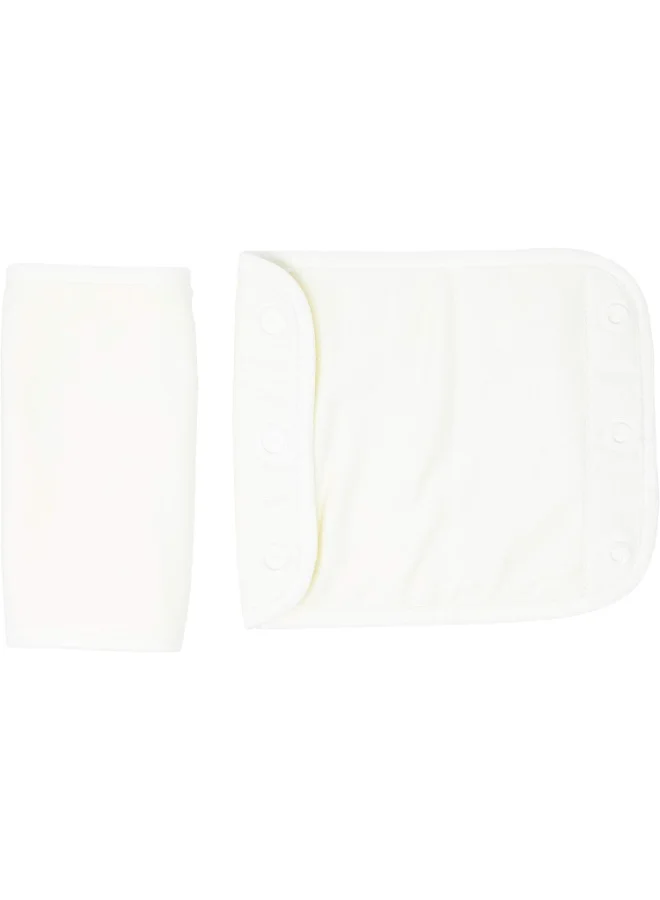 ergobaby Ergo Baby Teething Pad Cream With Snaps - One Size - White