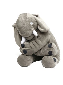 Eazy Kids Plush Pillow Medium Size Grey  - Image 1