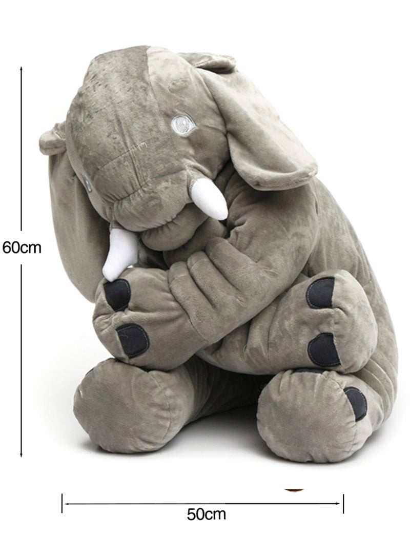 إيزي كيدز وسادة فخمة كبيرة الحجم باللون الرمادي - Image 5