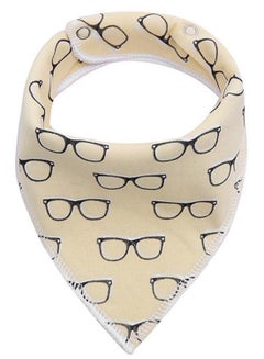 Pack Of 4 Bandana Bibs Organic Cotton Glasses Mustaches - pnsku/N14074215A/45/_/1705898028/45e98a35-c6db-4f74-8a62-37e845bf23cc