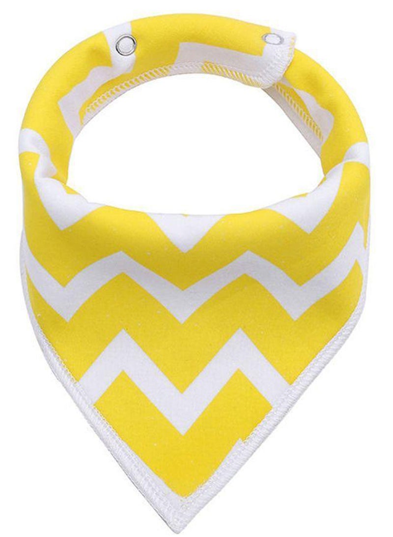 Eazy Kids Pack Of 4 Bandana Bibs Organic Cotton - Triangle Dots  - Image 5