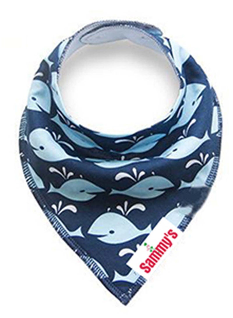 Pack Of 4 Bandana Bibs - Organic Cotton - Anchor Ships - pnsku/N14074217A/45/_/1705897973/bde8985c-24f7-4053-8c3f-78176253b9ea