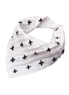 Set Of 3 Muslin Bandana Bibs - Black & White - pnsku/N14074229A/45/_/1705897980/d5d6244b-128d-40c2-a48c-9931a21cad95