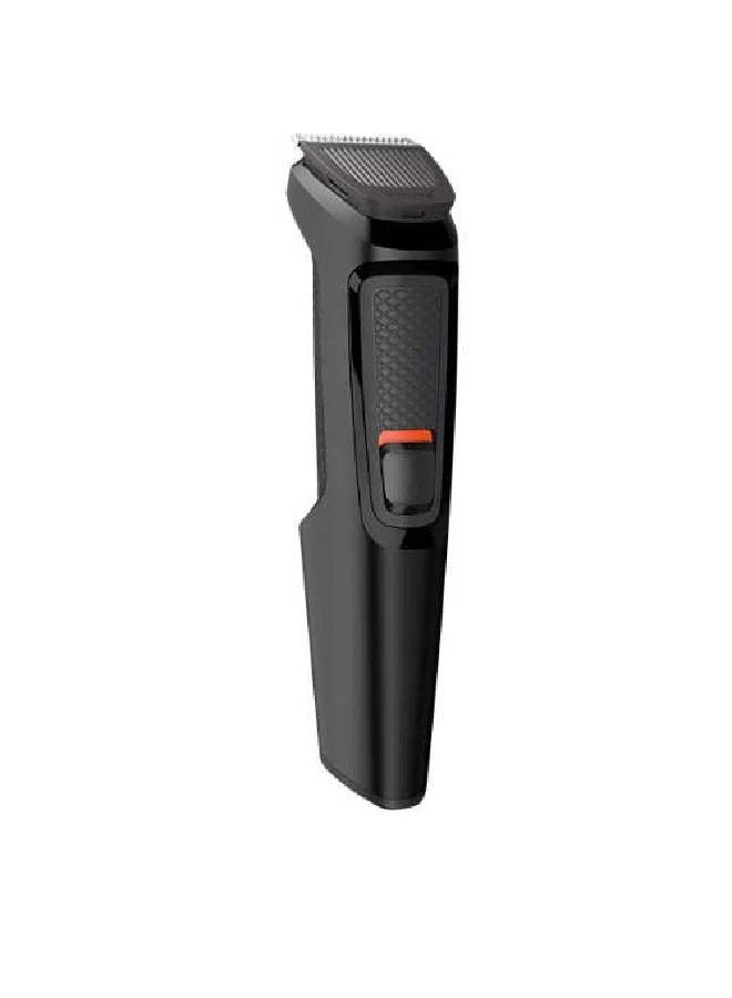 Philips Multigroom 3000 MG3710/33 6-in-1 Beard And Face Trimmer Maintenance-Free Blades, No Oil Needed 60min Cordless Use Nose And Ear Trimmer, Beard And Stubble Combs Storage Pouch Included