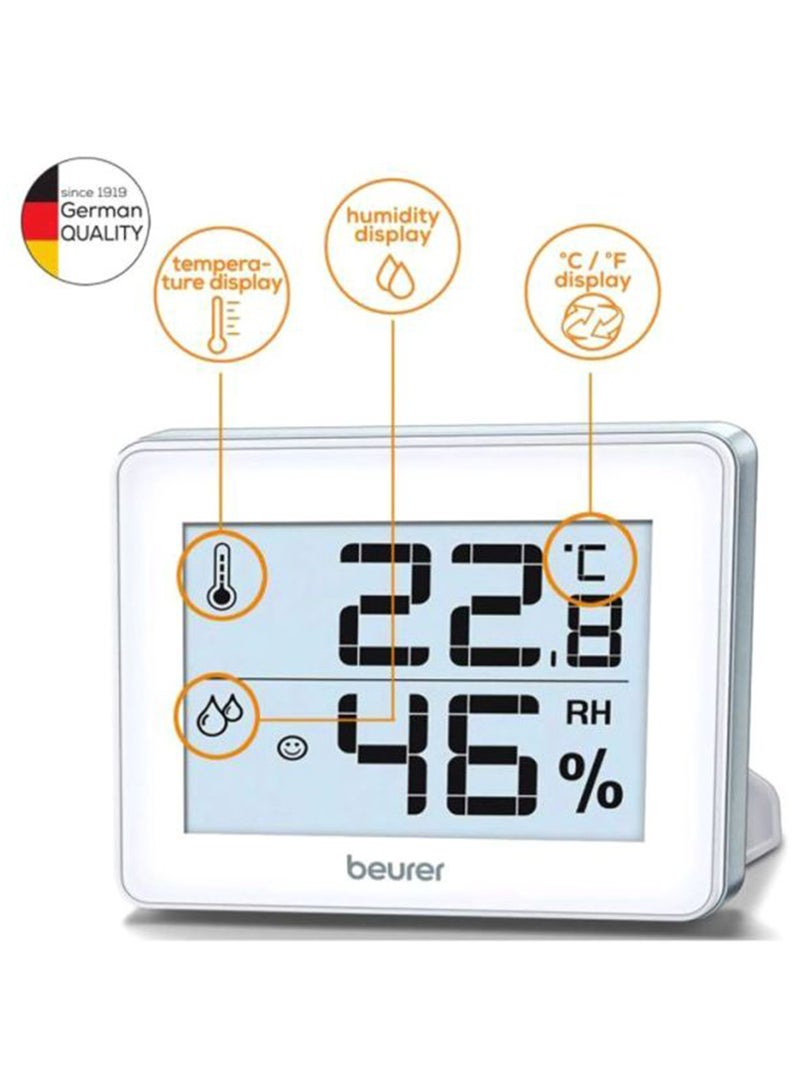 Beurer Beurer HM 16 Thermo-Hygrometer | Indoor Climate Monitor with Face Icons  - Image 3