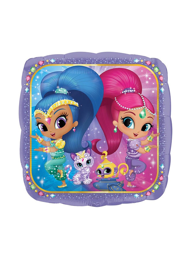 Anagram Shimmer And Shine Foil Balloon 18inch Decorations Party Supplies 18inch 