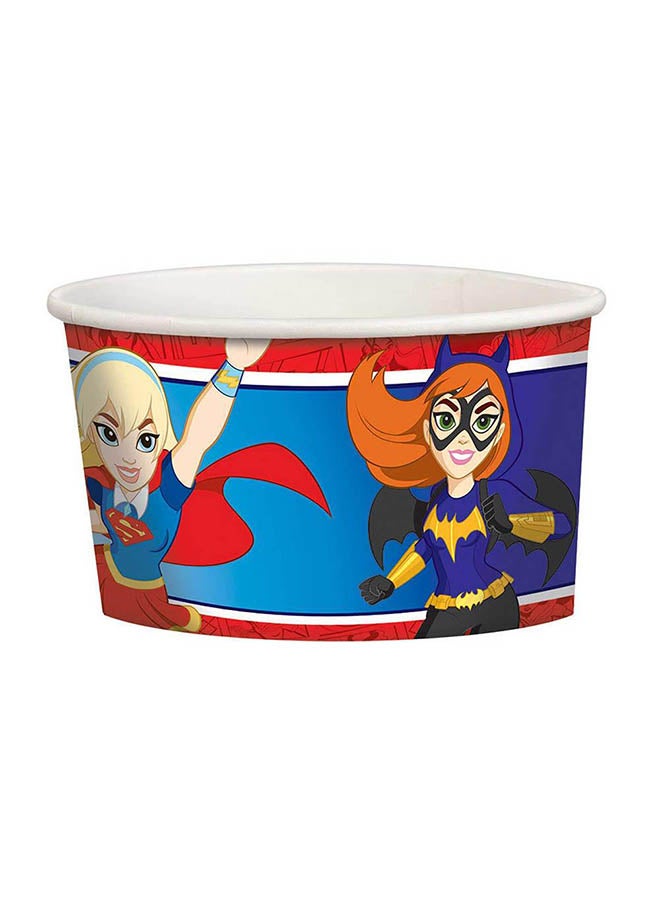 Amscan 8-Piece DC Superhero Treat Cups Set