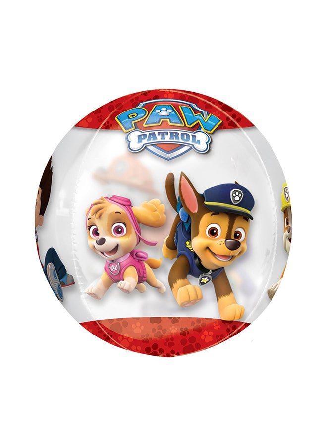 Paw Patrol Chase And Marshall Orbz Balloon 15inch