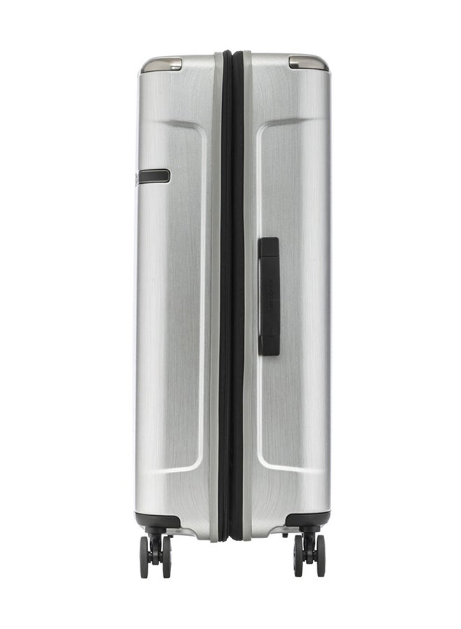 Samsonite Evoa Hardside Large Check in Luggage Trolley Brushed Silver - Image 2