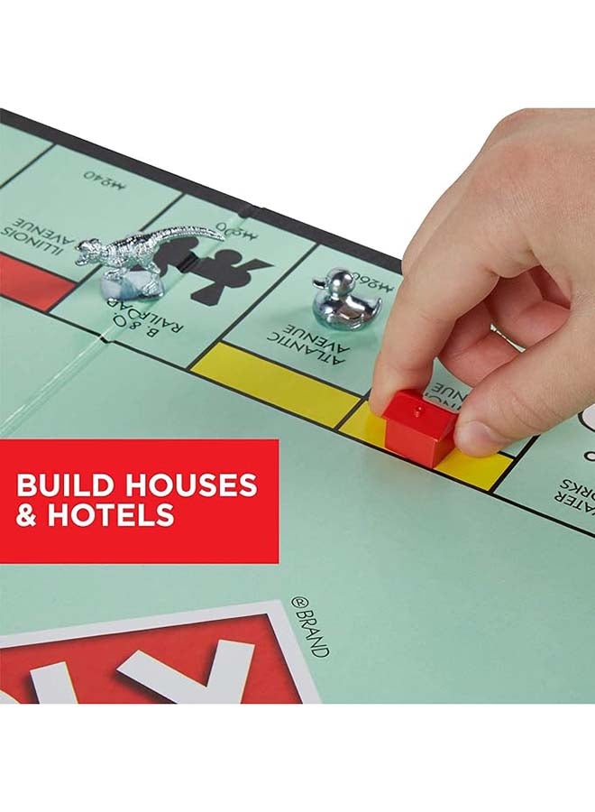 Monopoly - Original Classic Hasbro Family Board Game For 2 To 6 Players, Fun Family Kids & Adults Board Game, Festive Gift For Boys & Girls, Great fun For All Occasions, Age 8+, 2 to 6 Players 6 Players - Image 1