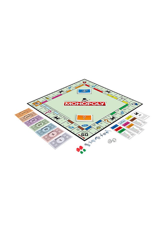 Monopoly - Original Classic Hasbro Family Board Game For 2 To 6 Players, Fun Family Kids & Adults Board Game, Festive Gift For Boys & Girls, Great fun For All Occasions, Age 8+, 2 to 6 Players 6 Players - Image 1