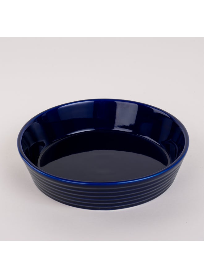 لا ميسا طبق دائري للفرن والطاولة أبيض 25سم - Image 1