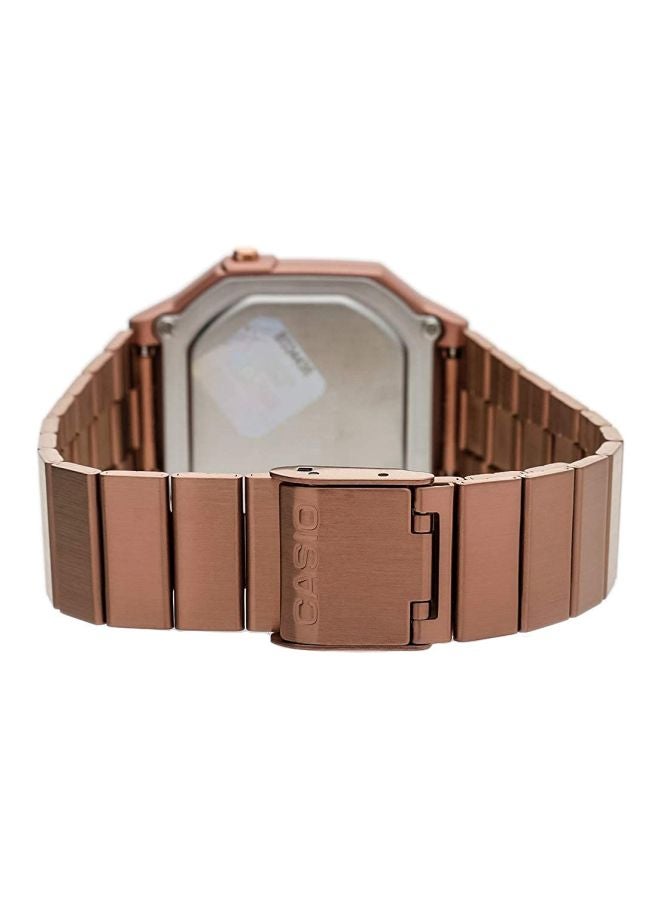 كاسيو ساعة رقمية كلاسيكية B650WC-5ADF - 43 ملم - ذهبي وردي - Image 2