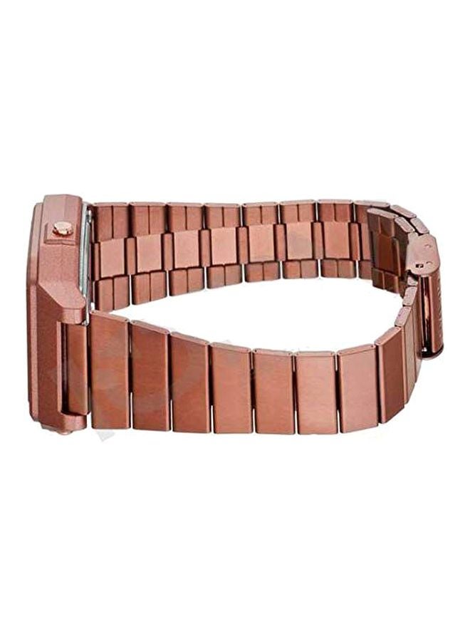 كاسيو ساعة رقمية كلاسيكية B650WC-5ADF - 43 ملم - ذهبي وردي - Image 4