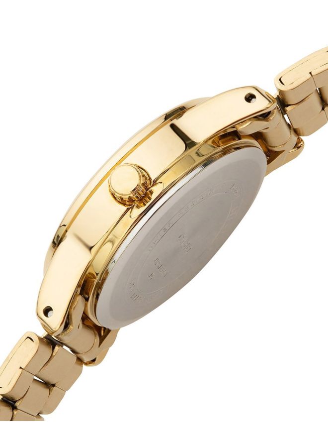 CASIO Women's Dress Water Resistant Analog Watch LTP-V005G-7BUDF - 34 mm - Gold - Image 3