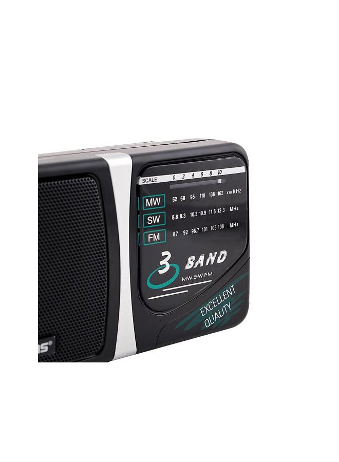 GEEPAS Electronic Digital Radio GR6821 Blue/White  - Image 2