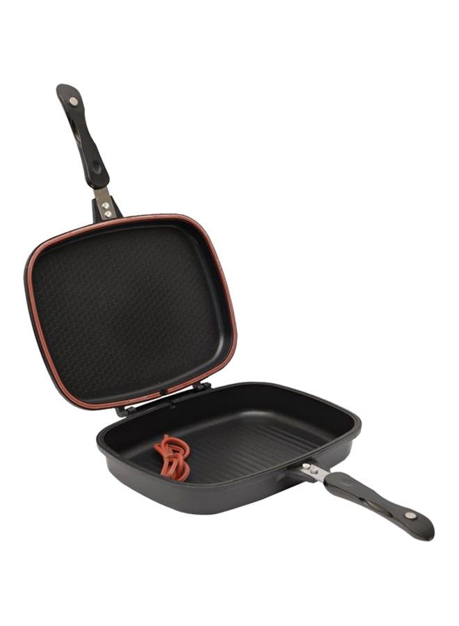Double-Sided Frying Pan Black 40cm