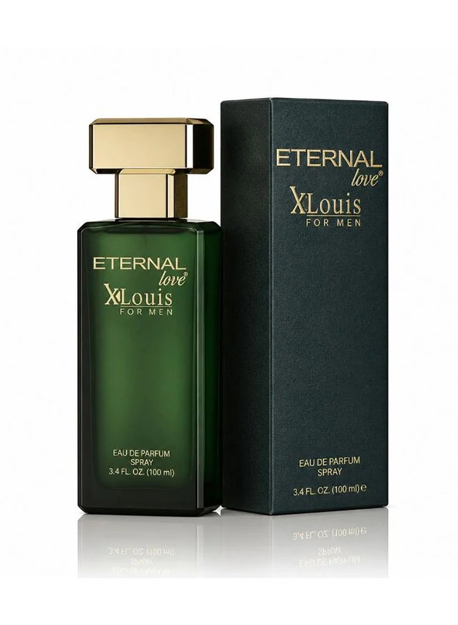 Eternal Love X Louis Eau De Parfum For Men 100ml - Image 4