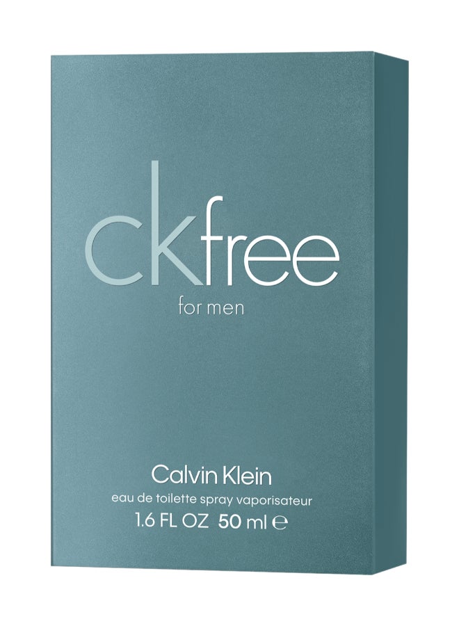 CALVIN KLEIN CK Free Eau de Toilette 50ml  - Image 3