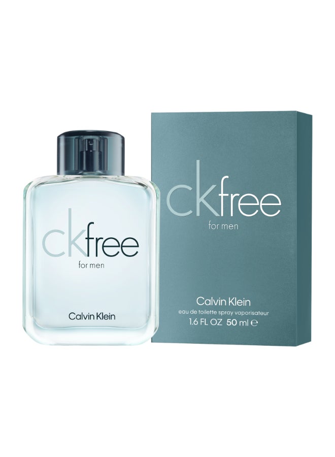 CALVIN KLEIN CK Free Eau de Toilette 50ml  - Image 2