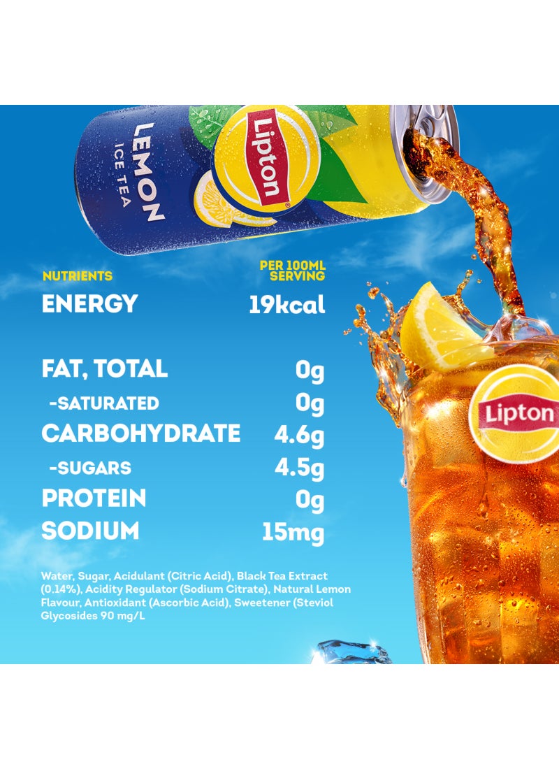 Lipton Ice Tea Lemon Can Lemon 320ml - Image 2