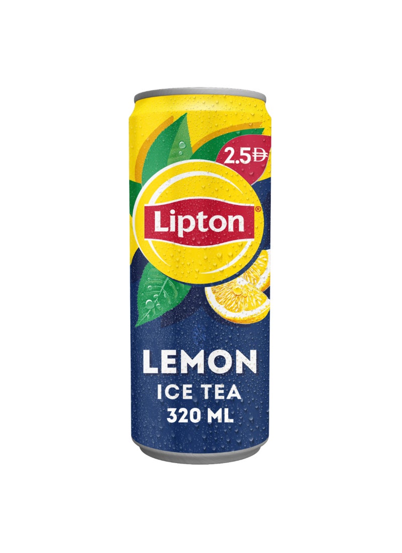 Lipton Ice Tea Lemon Can Lemon 320ml - Image 1