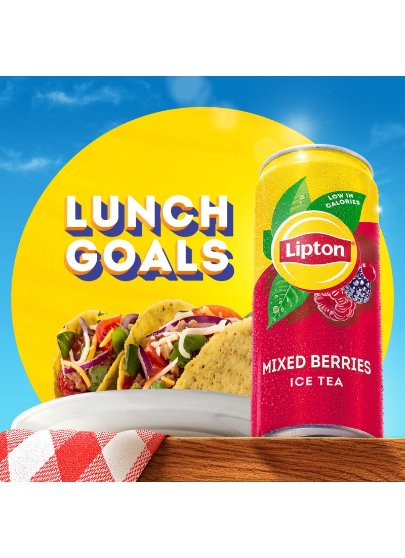 Lipton Ice Tea Red Fruits Can Mixed Berries 320ml - Image 5