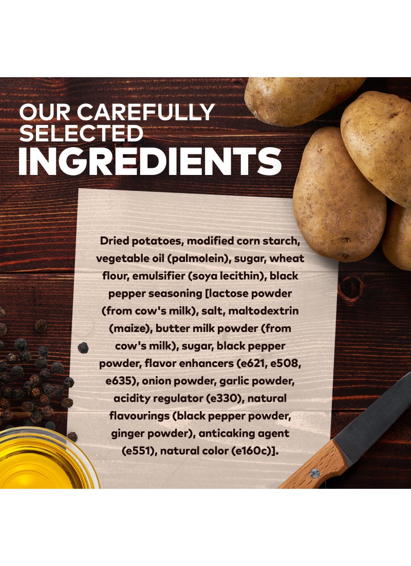 Forno Black Pepper Chips 160grams - view 4