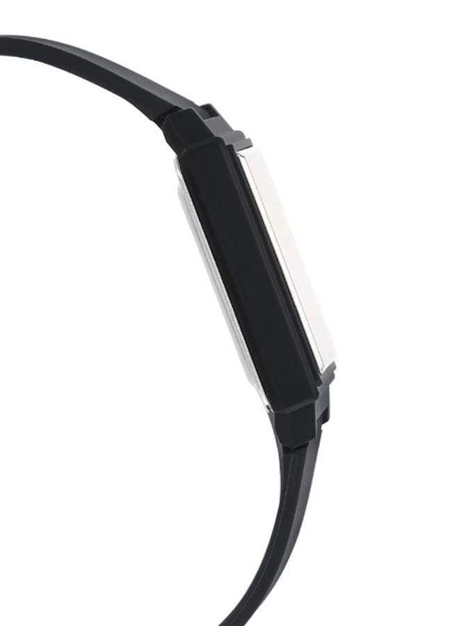 كاسيو ساعة يد بعقارب وسوار من الراتينج طراز MQ-27-7BDF - 27 مم - أسود للرجال - Image 5