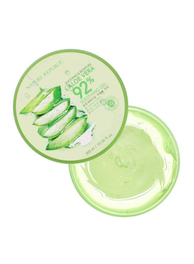 NATURE REPUBLIC Soothing And Moisture Aloe Vera Gel Clear 300ml - Image 3