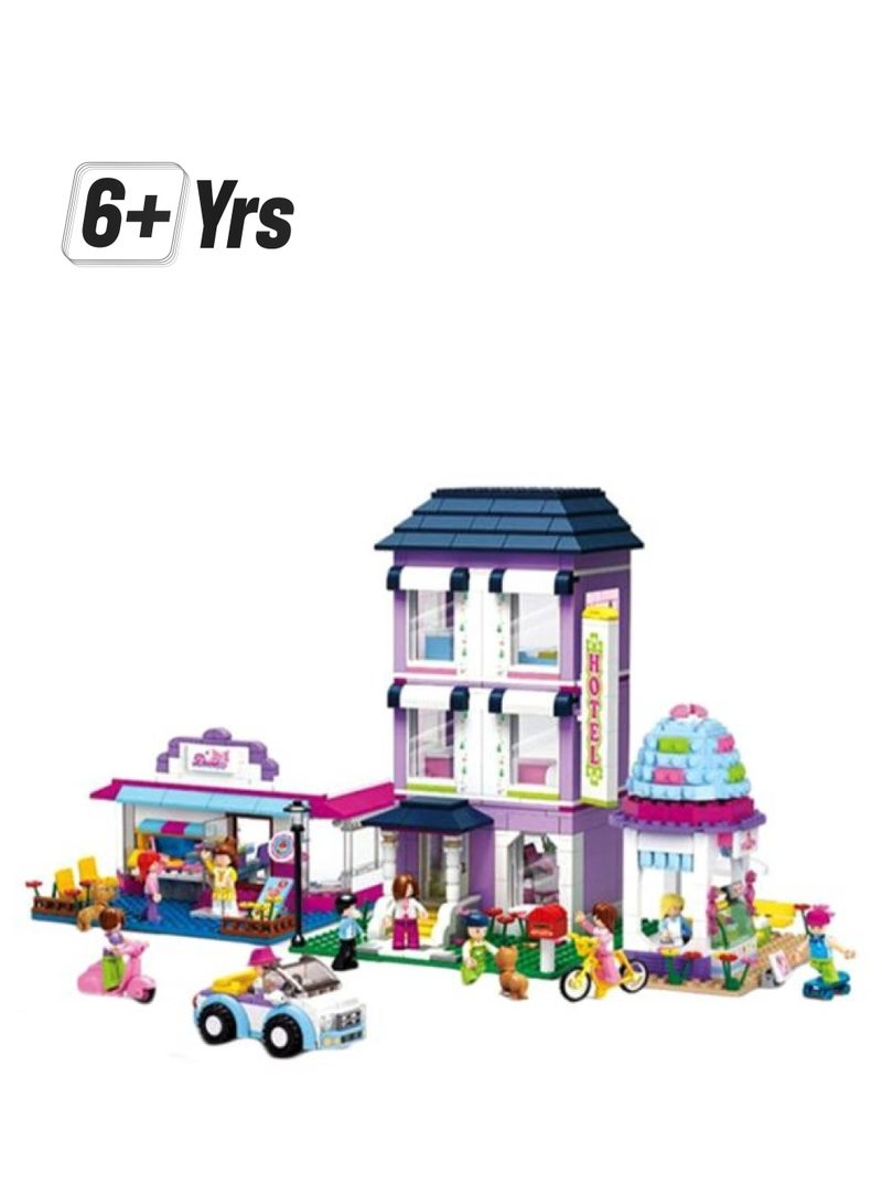 Sluban M38-B0531 972-Piece New Girl Dream Hotel 972 6+ Years - Image 1
