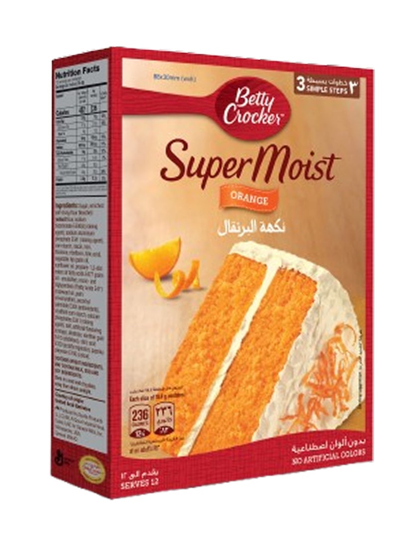 Betty Crocker Orange Supermoist Cake Mix 500grams  - Image 1