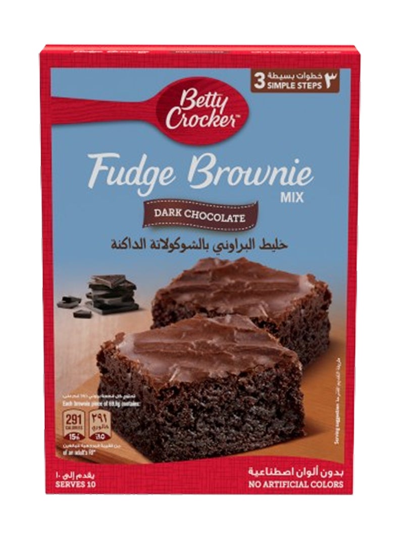 Betty Crocker - Dark Choco Fudge Brownie Mix 500.0grams - Image 1