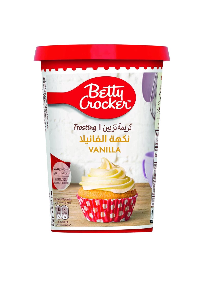 بيتي كروكر كريمة التزيين بالفانيليا 400جرام  - Image 1