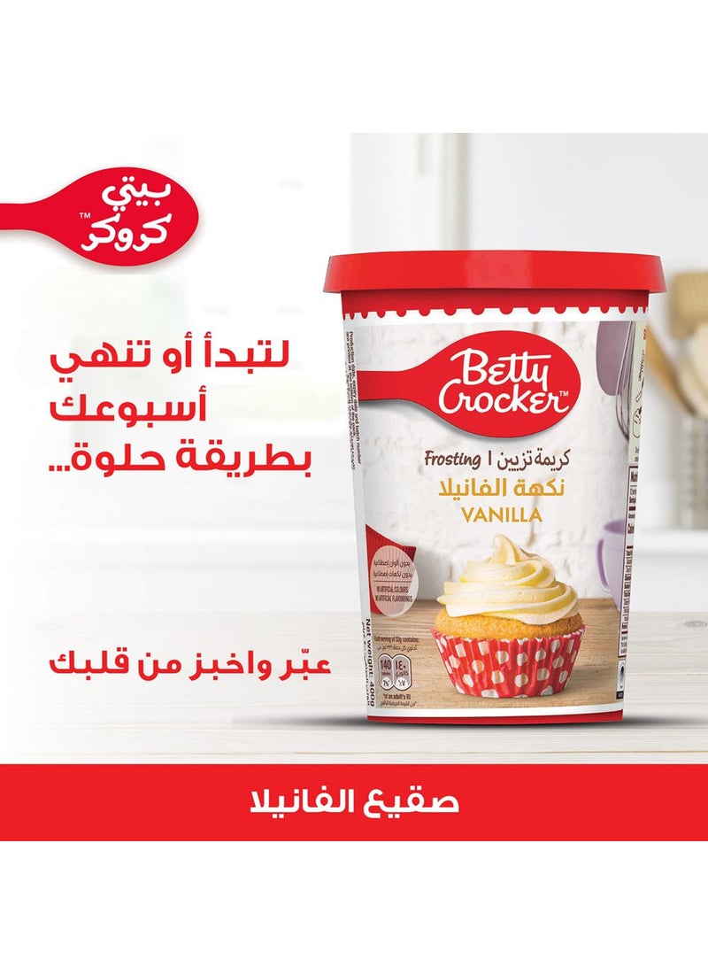 Betty Crocker Vanilla Frosting 400grams - Image 2