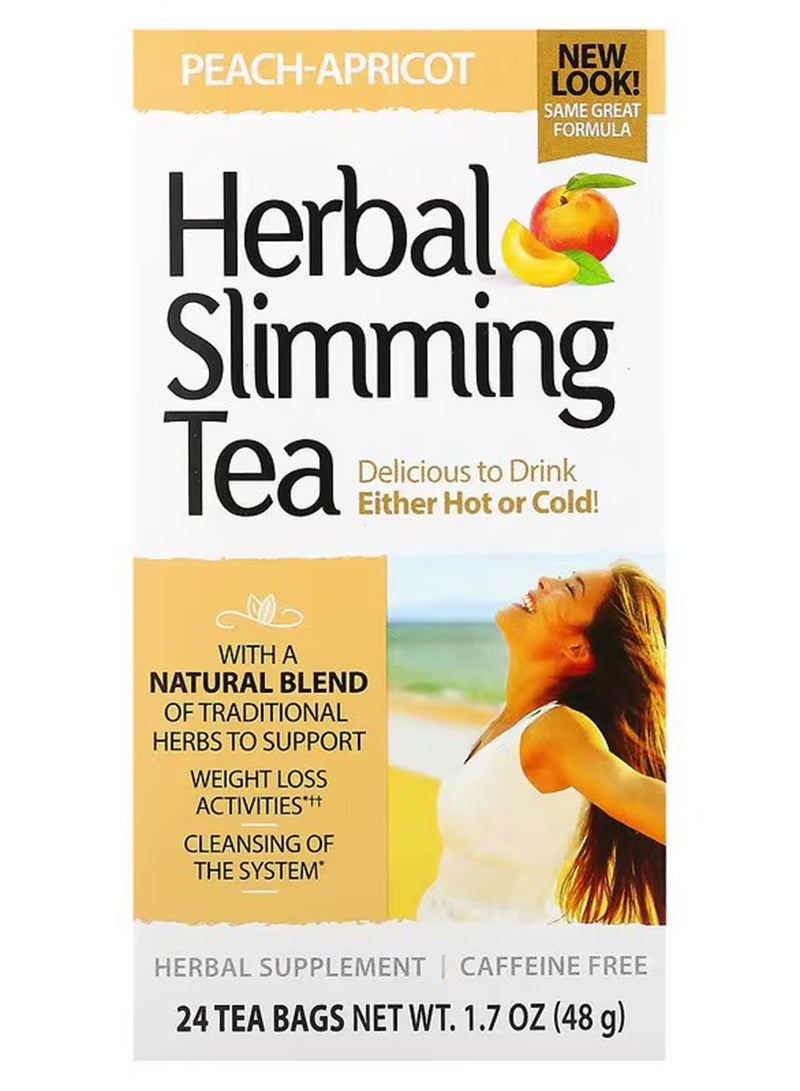 Herbal Honey Lemon Slimming Tea, 24 Tea Bags, 48 G - Image 1