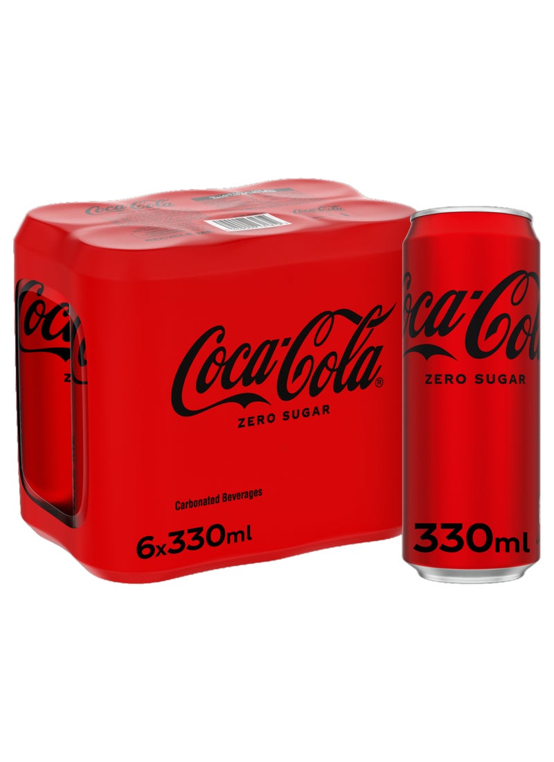 كوكا كولا علبة مشروبات غازية خالية من السعرات الحرارية - Image 1