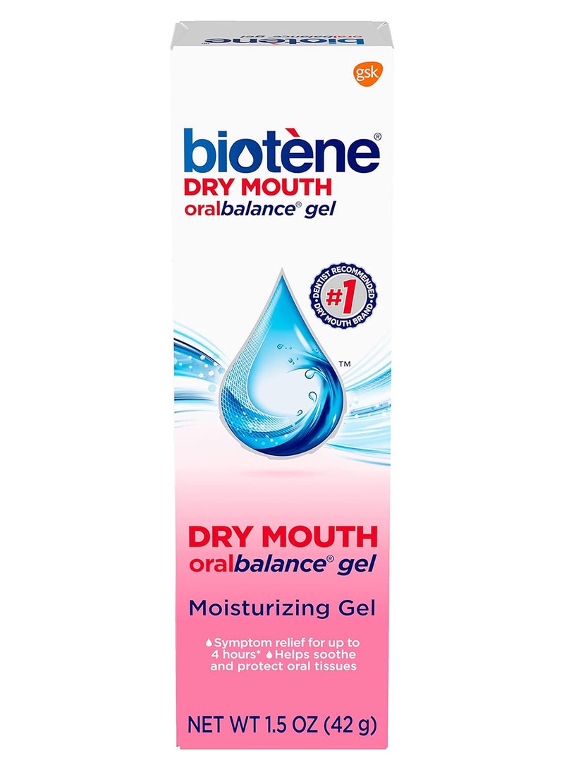 Biotene Oral Balance Moisturizing Gel, Alcohol Free Gel and Dry Mouth Gel, Flavor Free, 1.5 Oz  - Image 2