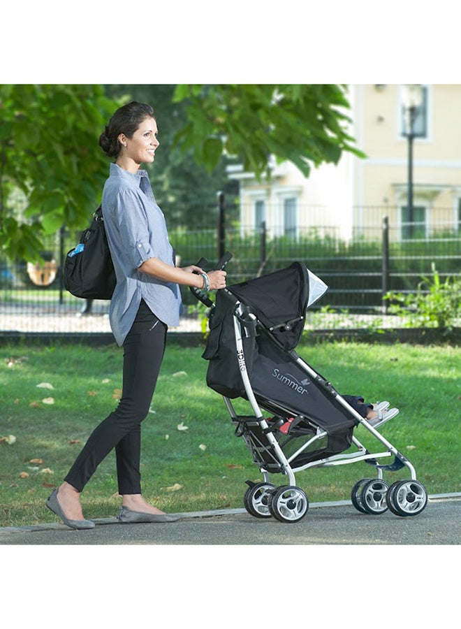 3D Lite Single Stroller - Black/Silver - pnsku/N14444928A/45/_/1721976772/e588a3b9-ac69-442b-b20d-60307dafb57a